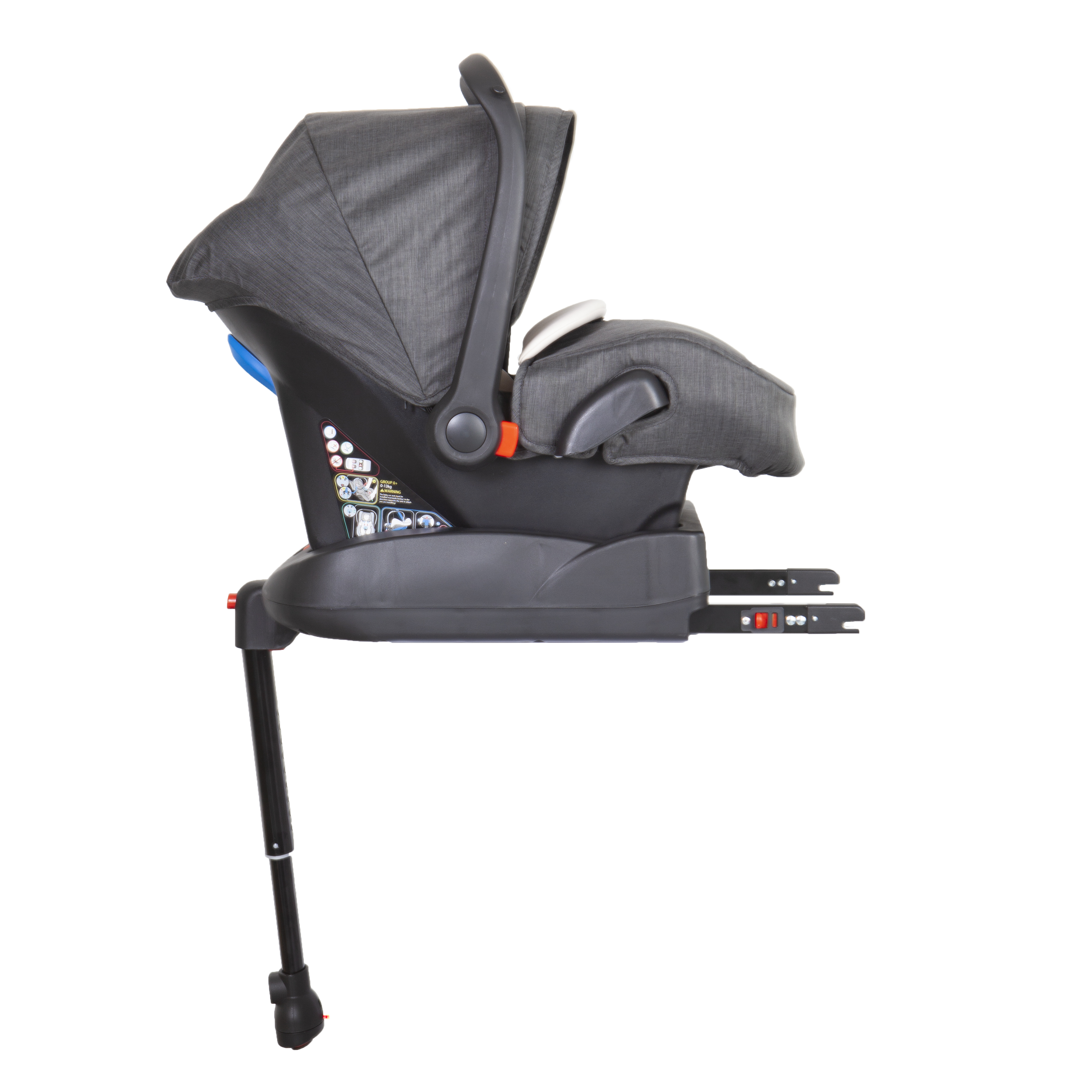 Tragbarer Kindersitz mit Isofix und Basis