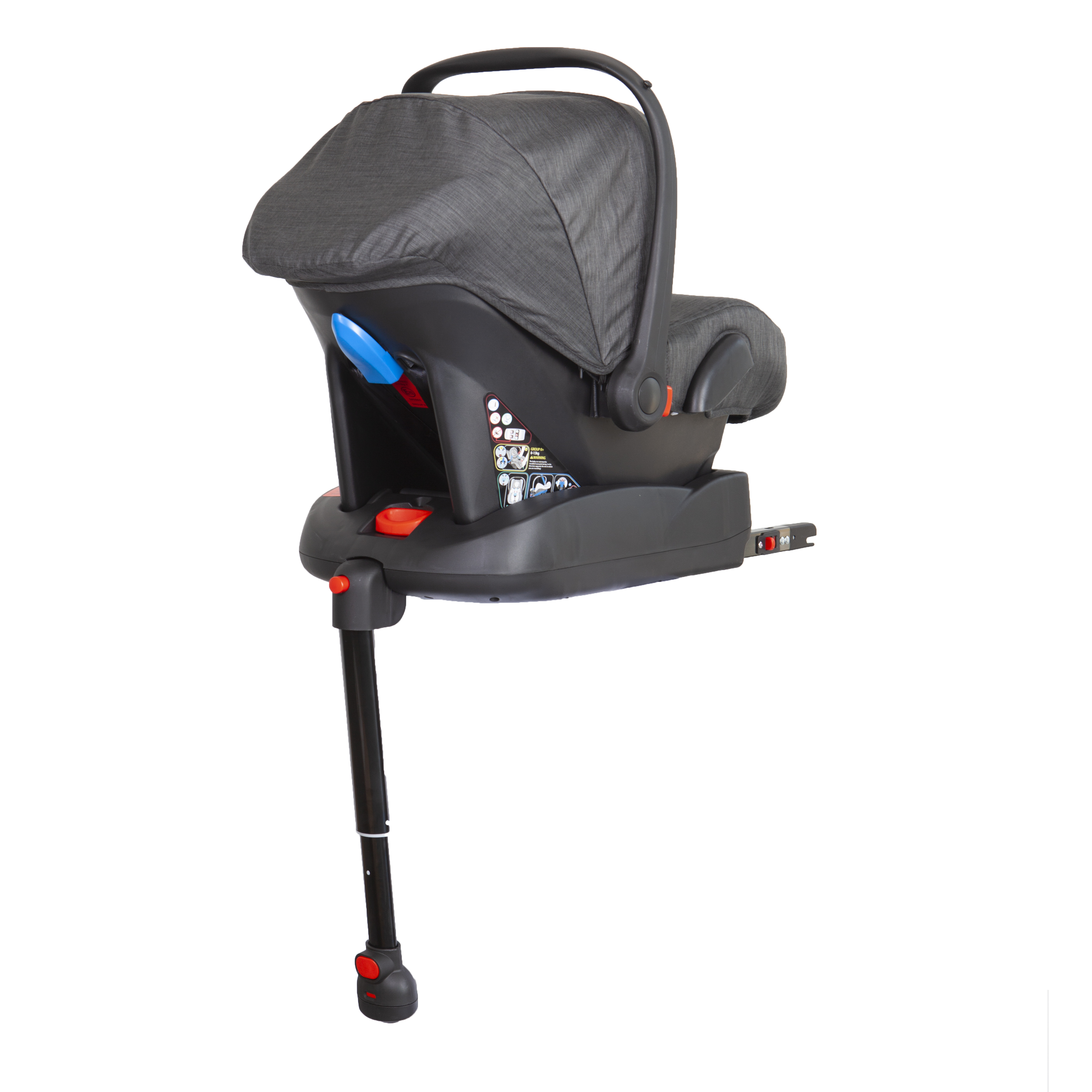 Tragbarer Kindersitz mit Isofix und Basis